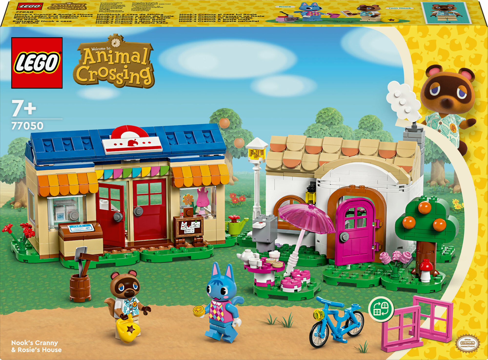 LEGO Animal Crossing 77050 Nook’s Cranny &  huset där Rosie bor