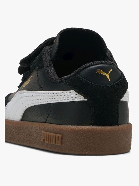 Puma Club II Era V Infant Sneakers, Black/White
