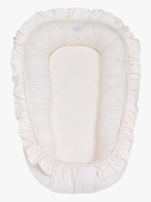 Mini Dreams Cozy Babynest Volang, Ljusbeige