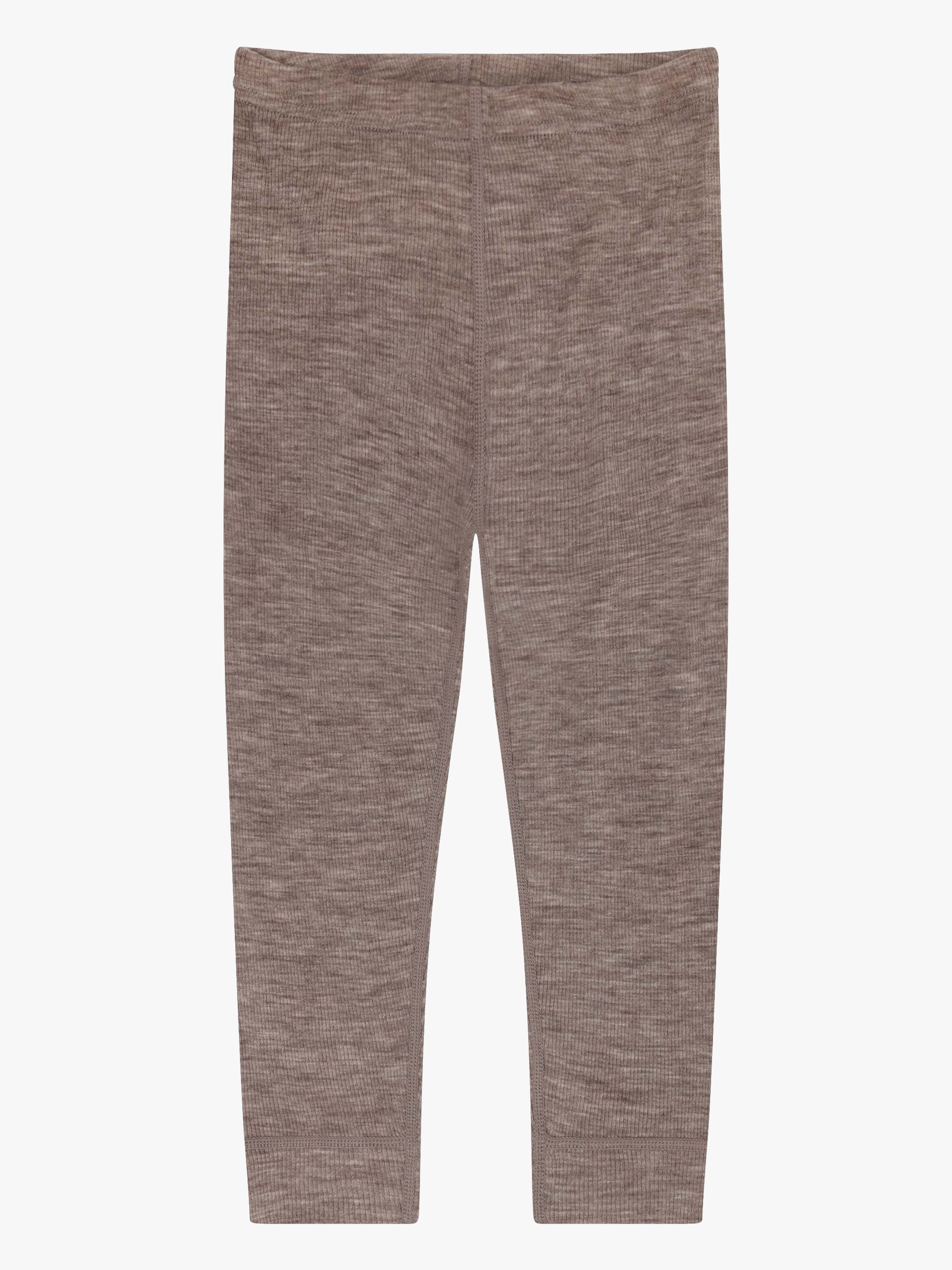 CeLaVi Leggings Merinoull, Walnut Melange, 90
