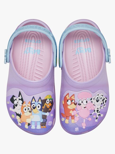 Crocs Bluey Kids Tofflor, Pink