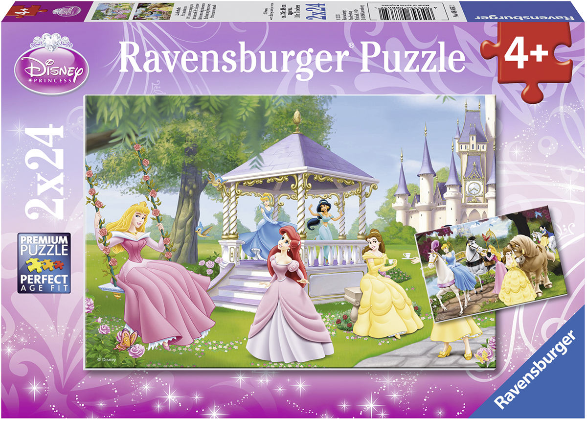 Ravensburger Pussel Disney Prinsessor 2×24 Bitar