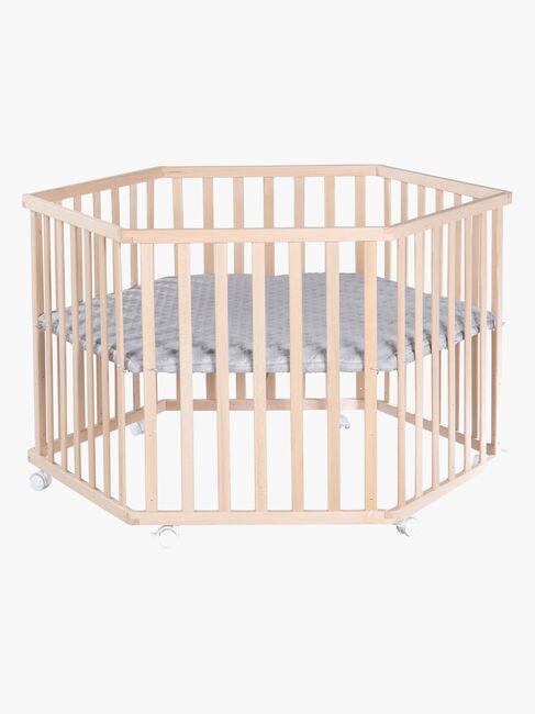 Roba Cosiplay Hexagon Lekhage med Hjul, Wood
