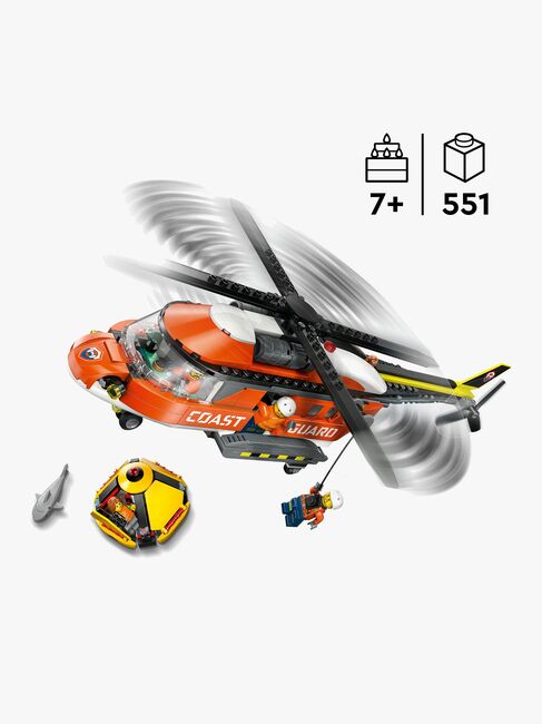 LEGO City 60503 Kustbevakningens helikopter