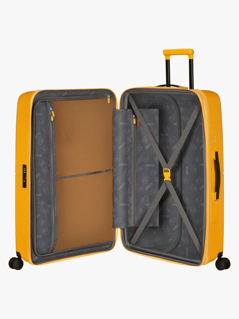 American Tourister Dashpop Resväska 104-121L, Golden Yellow