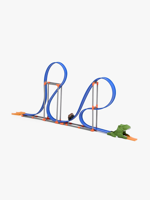 Alex's Garage Magnetisk Bilbana Dinosaurie 77 Delar