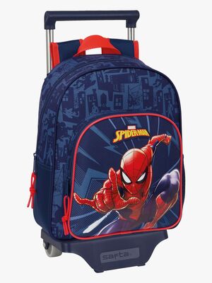 Marvel Spider-Man Trolley Ryggsäck 9L, Blå