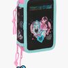 Monster High  Fyllt Trippelpennfodral 37 Delar, Svart