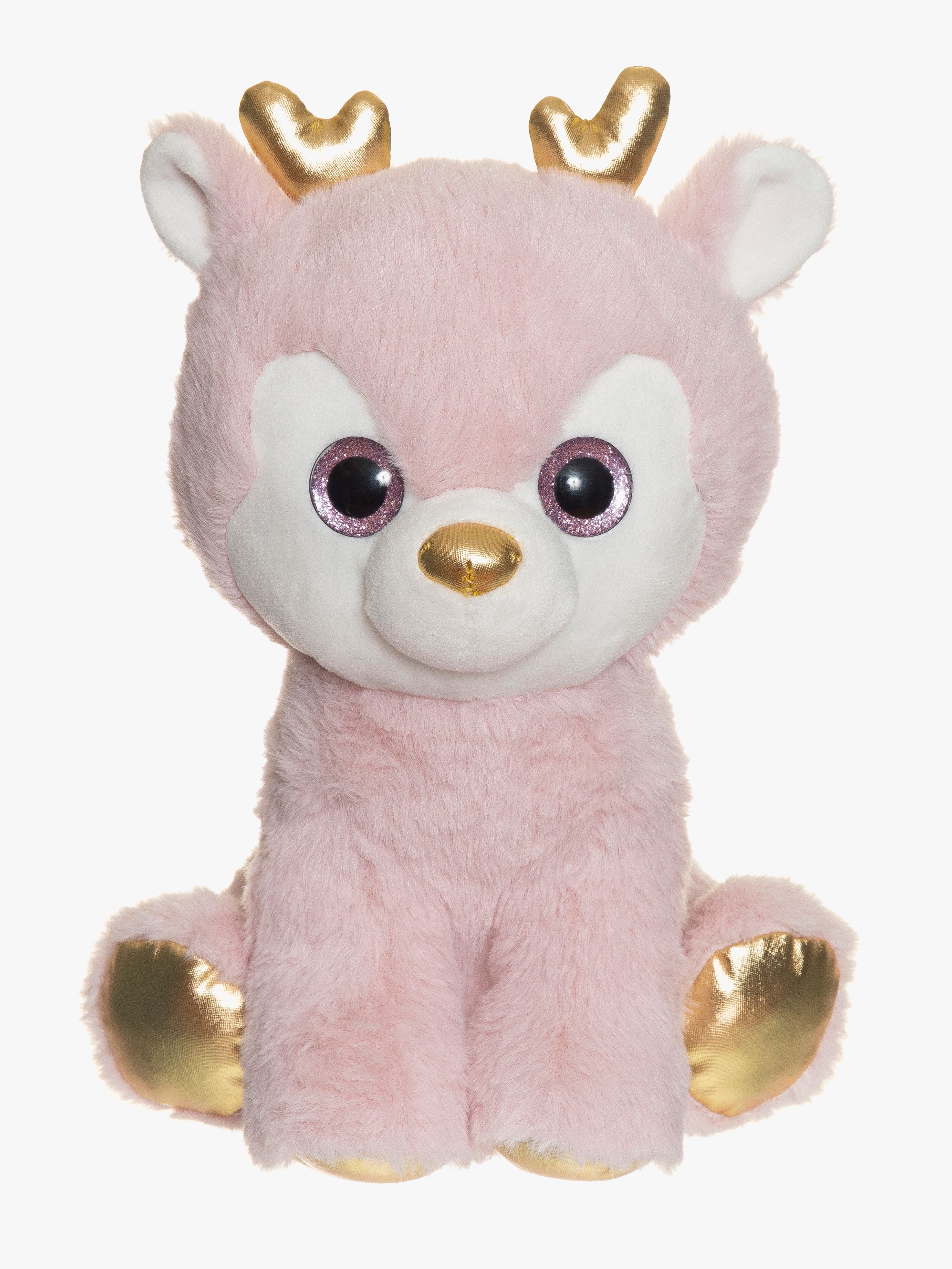 Teddykompaniet Gosedjur 30 cm Rådjur Ronja, Rosa
