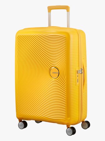 American Tourister Soundbox Spinner Resväska 71.5L, Golden Yellow