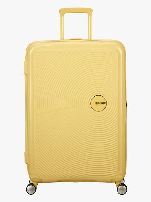 American Tourister Soundbox Spinner Resväska 97L, Pastel Yellow