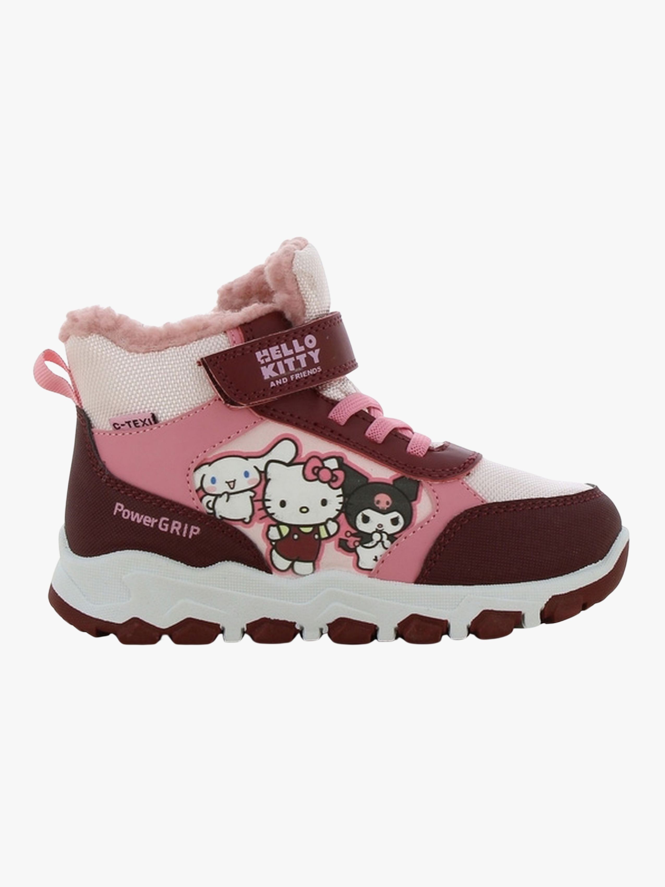 Hello Kitty Vinterkängor, Burgundy/Pink, 30
