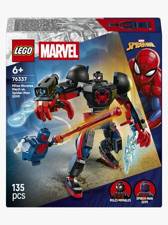 LEGO Super Heroes 76337 Miles Morales robot mot Spider-Man 2099