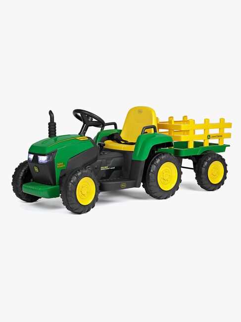 Peg Perego John Deere Farm Power Eltraktor