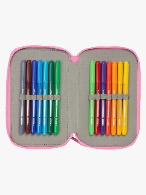 Monster High  Fyllt Trippelpennfodral 37 Delar, Svart