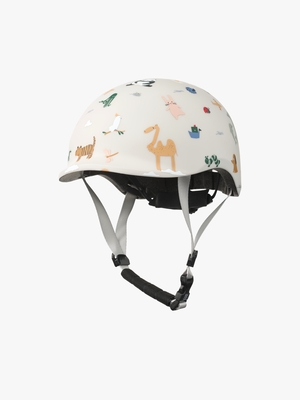LIEWOOD Milly Cykelhjälm Stl S för Barn, Around the World/Sandy