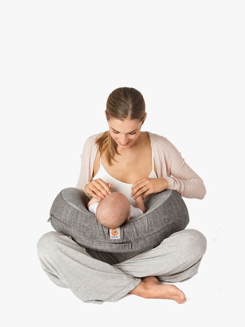 Ergobaby Amningskudde Natural Curve, Grey