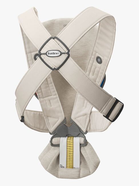 BabyBjörn Mini Bärsele 3D Jersey, Ljusbeige
