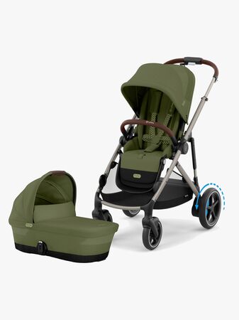 Cybex e-Gazelle S Duovagn, Moss Green/Taupe