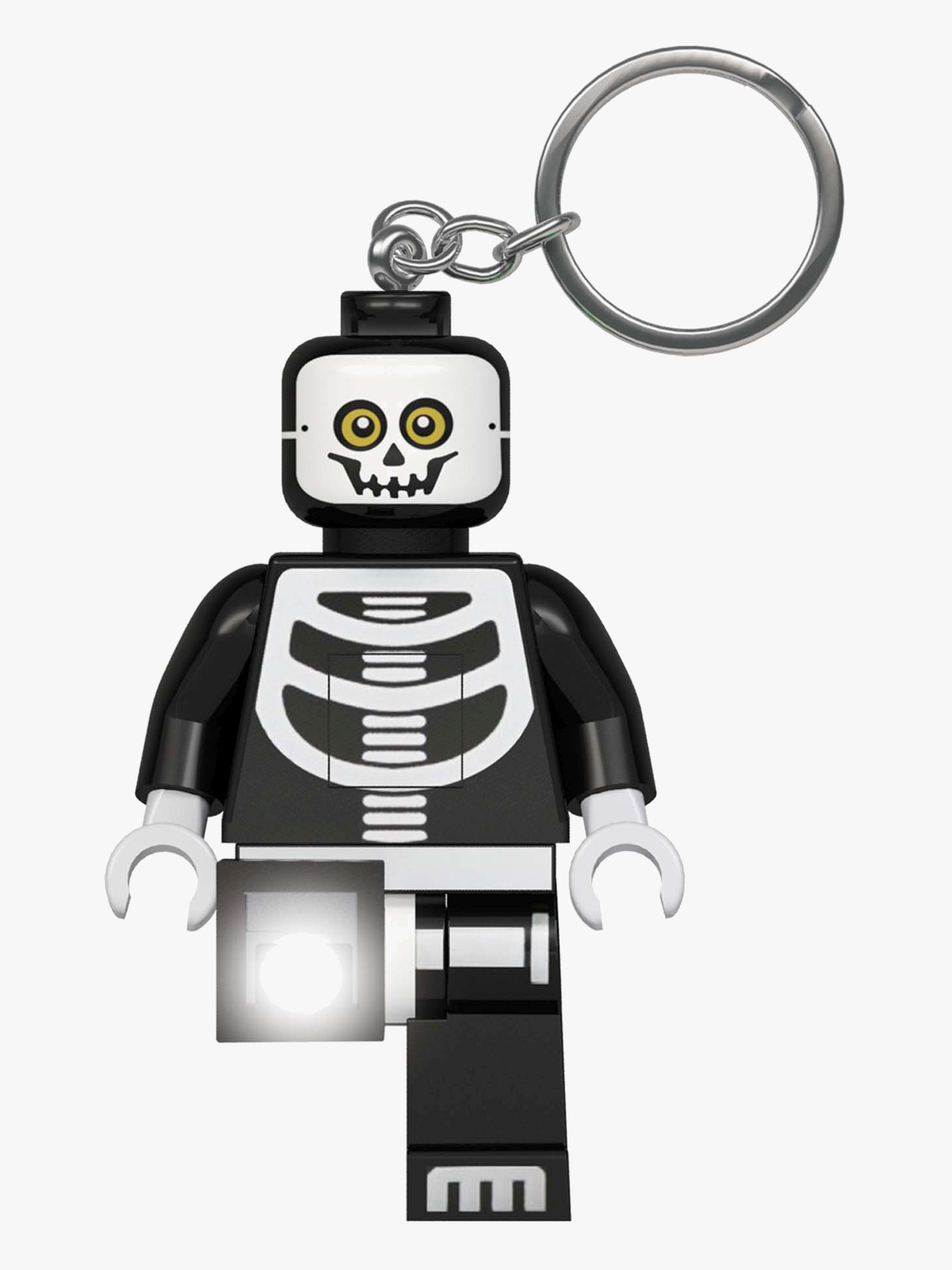 LEGO Iconic Skeleton Nyckelring med LED-lampa, Barnrum
