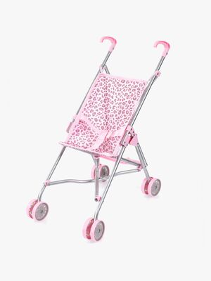 Bayer Design Dockvagn Sulky Leopard, Rosa
