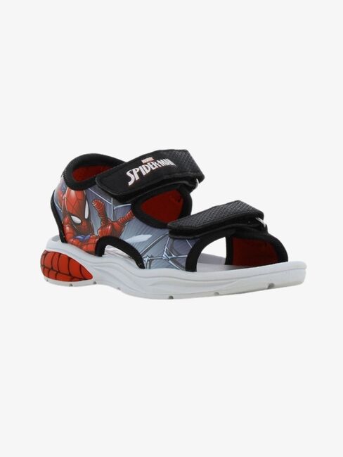 Marvel Spider-Man Blinkande Sandaler, Black/Red