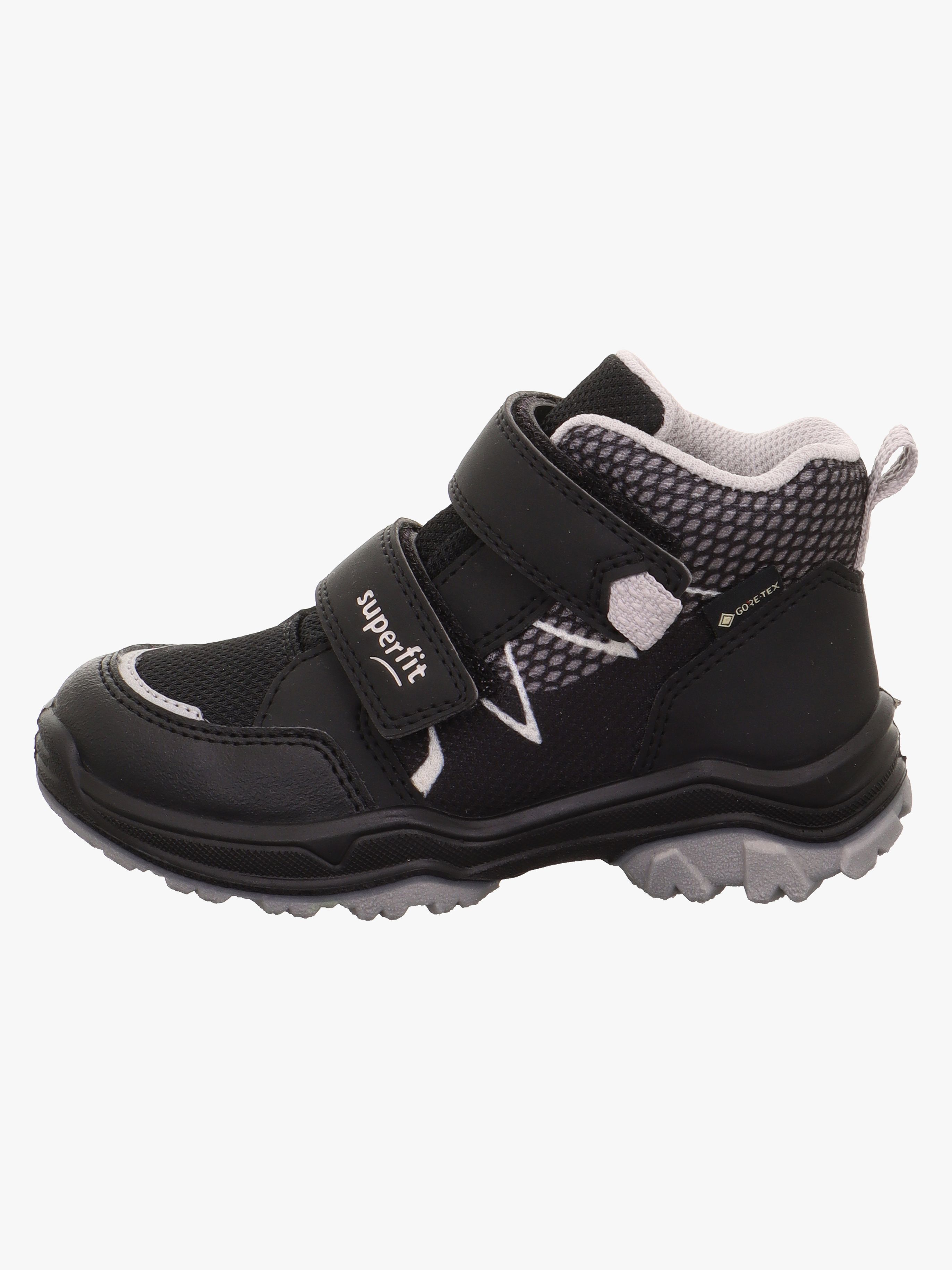 Superfit Jupiter Mid GTX Sneakers, Black/Light Grey, 37