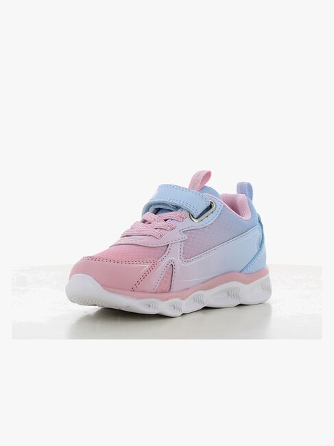 Disney Lilo & Stitch  Blinkande Sneakers, Pink/Light Blue