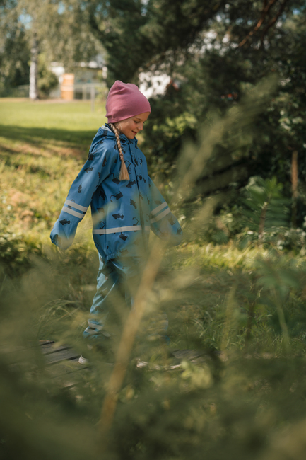 Lindberg Vattholma Regnställ, Blå/Svart