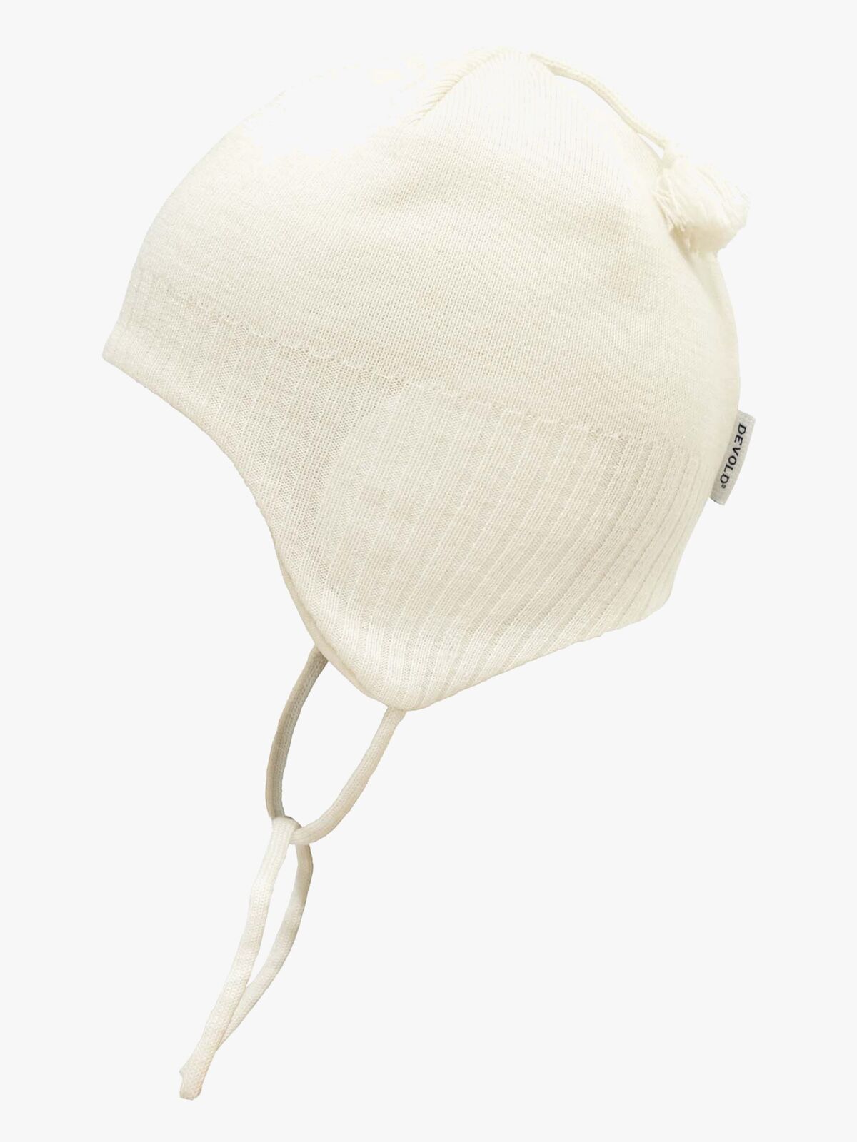 Devold HILDRE MERINO BEANIE BABY Mössa, Offwhite
