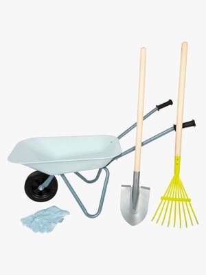 Small Foot Skottkärra med Trädgårdsredskap