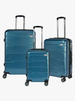 Rakel W Traveling RW Travel Resväskor i 3-pack, Ocean Blue