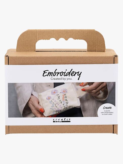Creativ Company Pysselset Broderi Sminkväska