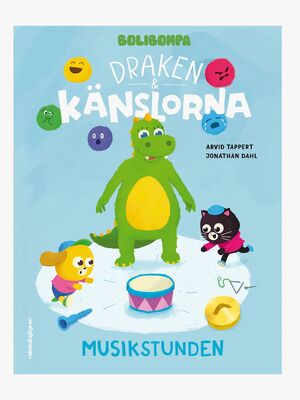 Bolibompa Barnbok Draken och känslorna: Musikstunden