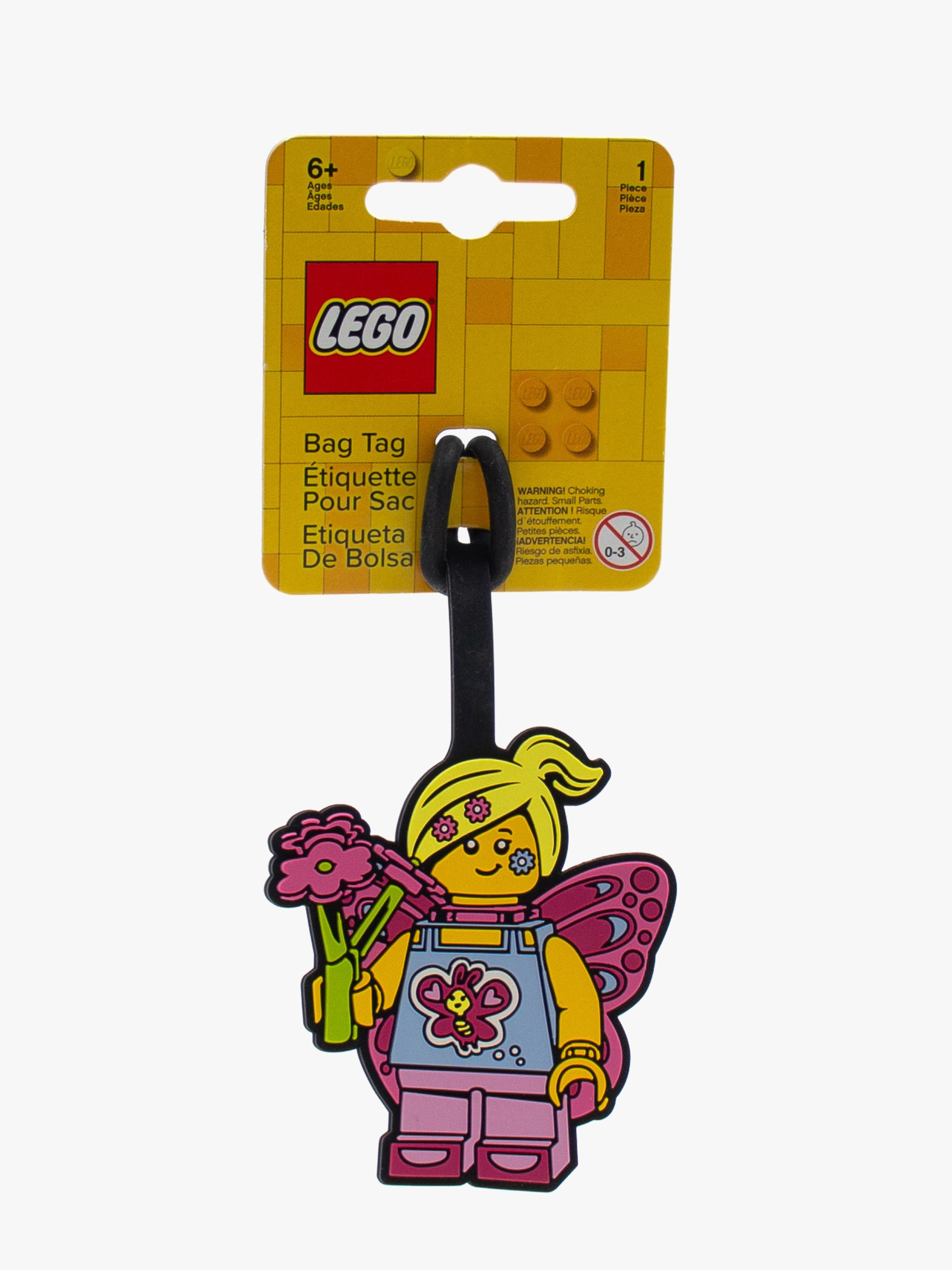 LEGO®  Ikonisk Bagagetag Fjärilsflicka