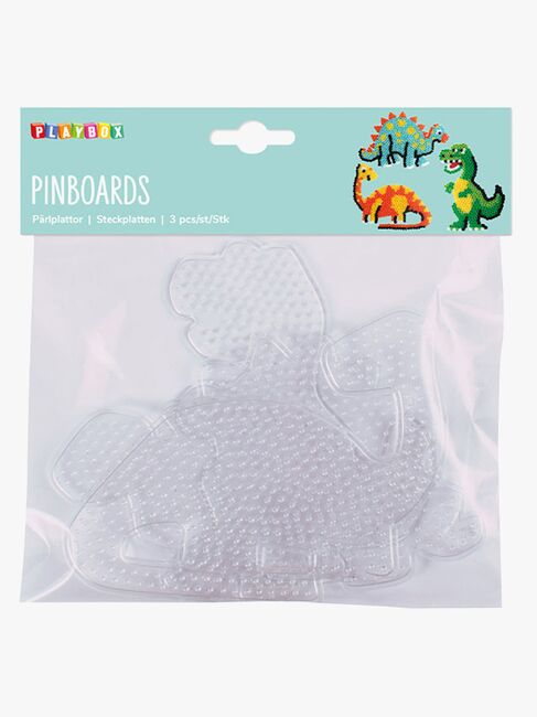 Playbox Pärlplattor Dinosaurier 3-Pack