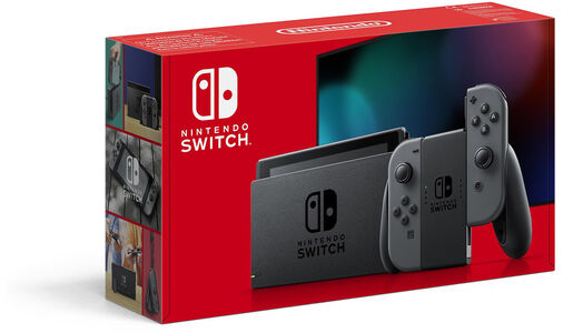 Nintendo Switch med Joy-Con, Grå