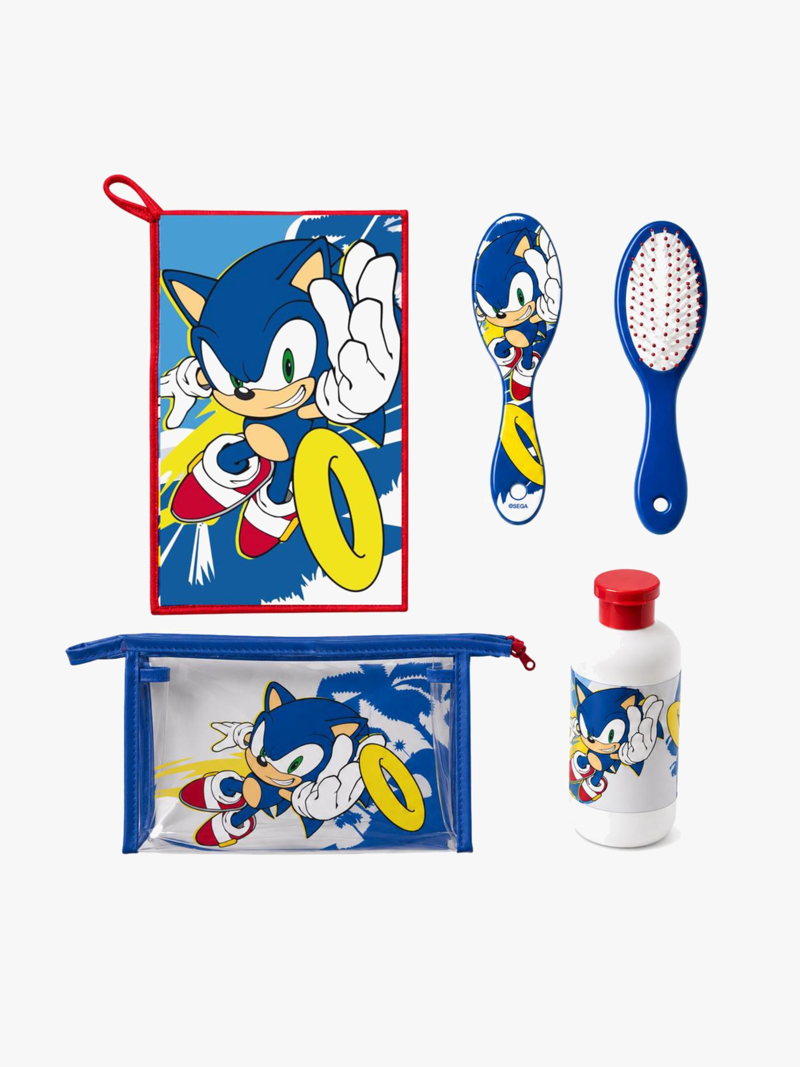 Sonic Necessär med Handduk Hårborste &  Flaska