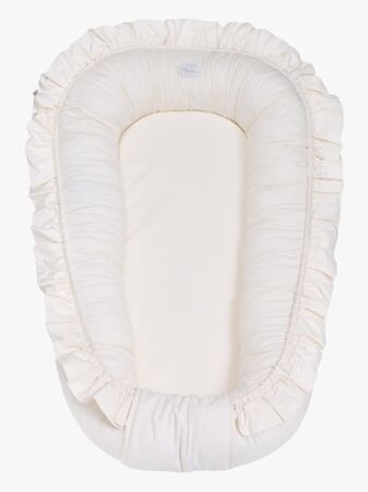 Mini Dreams Cozy Babynest Volang, Ljusbeige