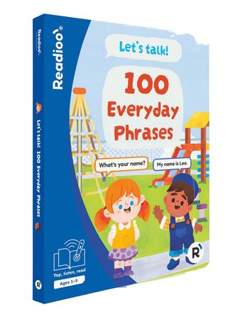 Readioo Interaktiv Bok Let's Talk! 100 Everyday Phrases