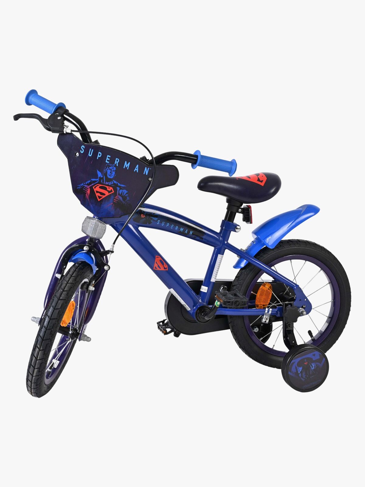 Stålmannen Cykel 14 Tum
