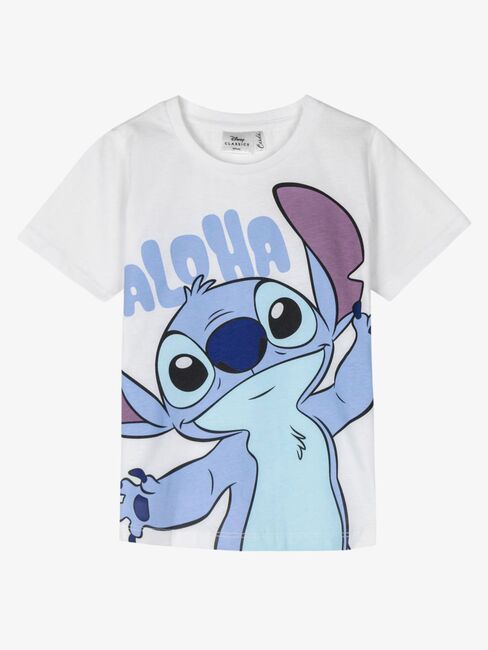 Disney Stitch T-shirt, Vit