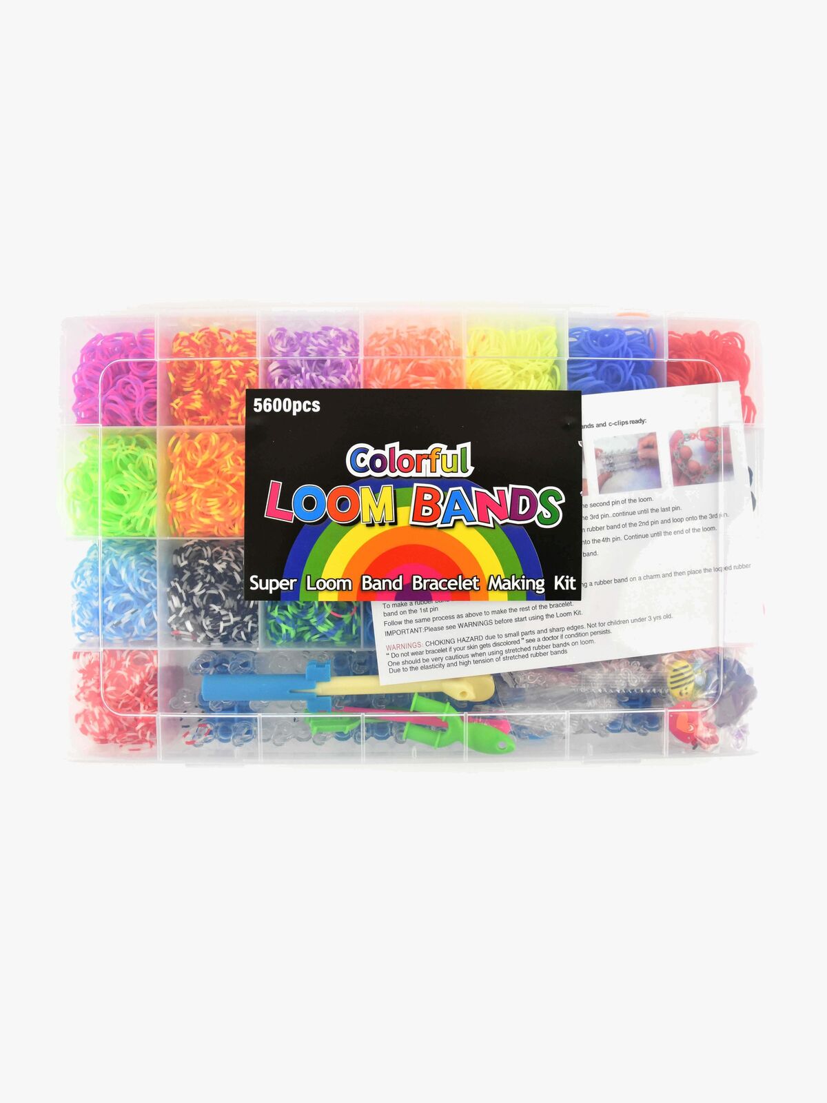 Robetoy Loom Bands 5600 Delar