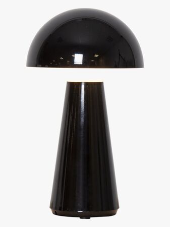 Star Trading Bordslampa Mushroom, Svart