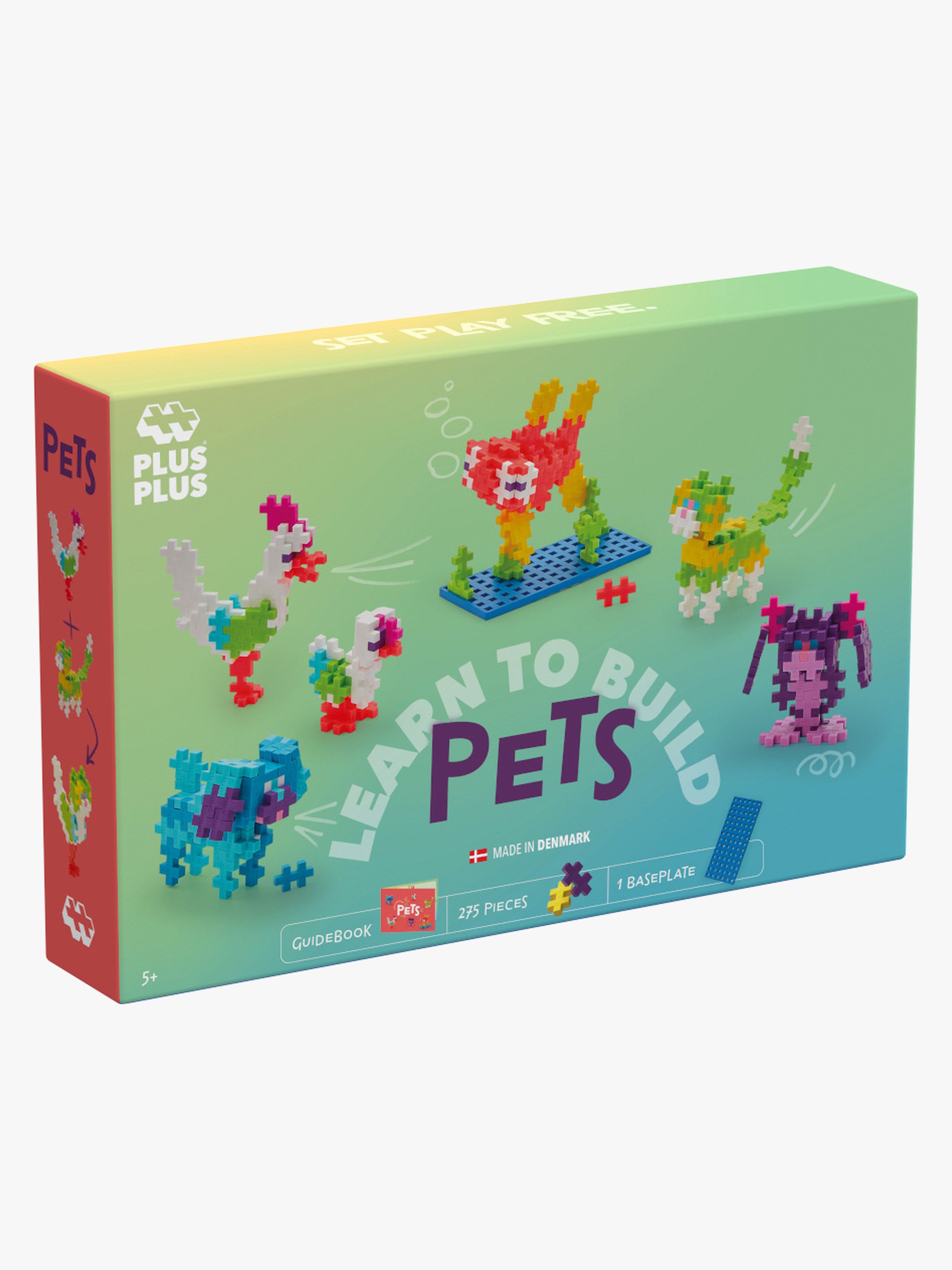 Plus-Plus Learn to Build Pets Byggset 275 Delar
