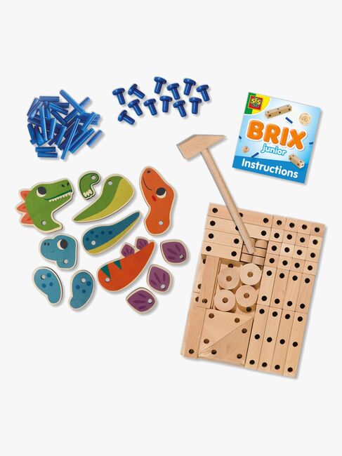 SES Creative Brix Junior Snickeriset Dinosaurier