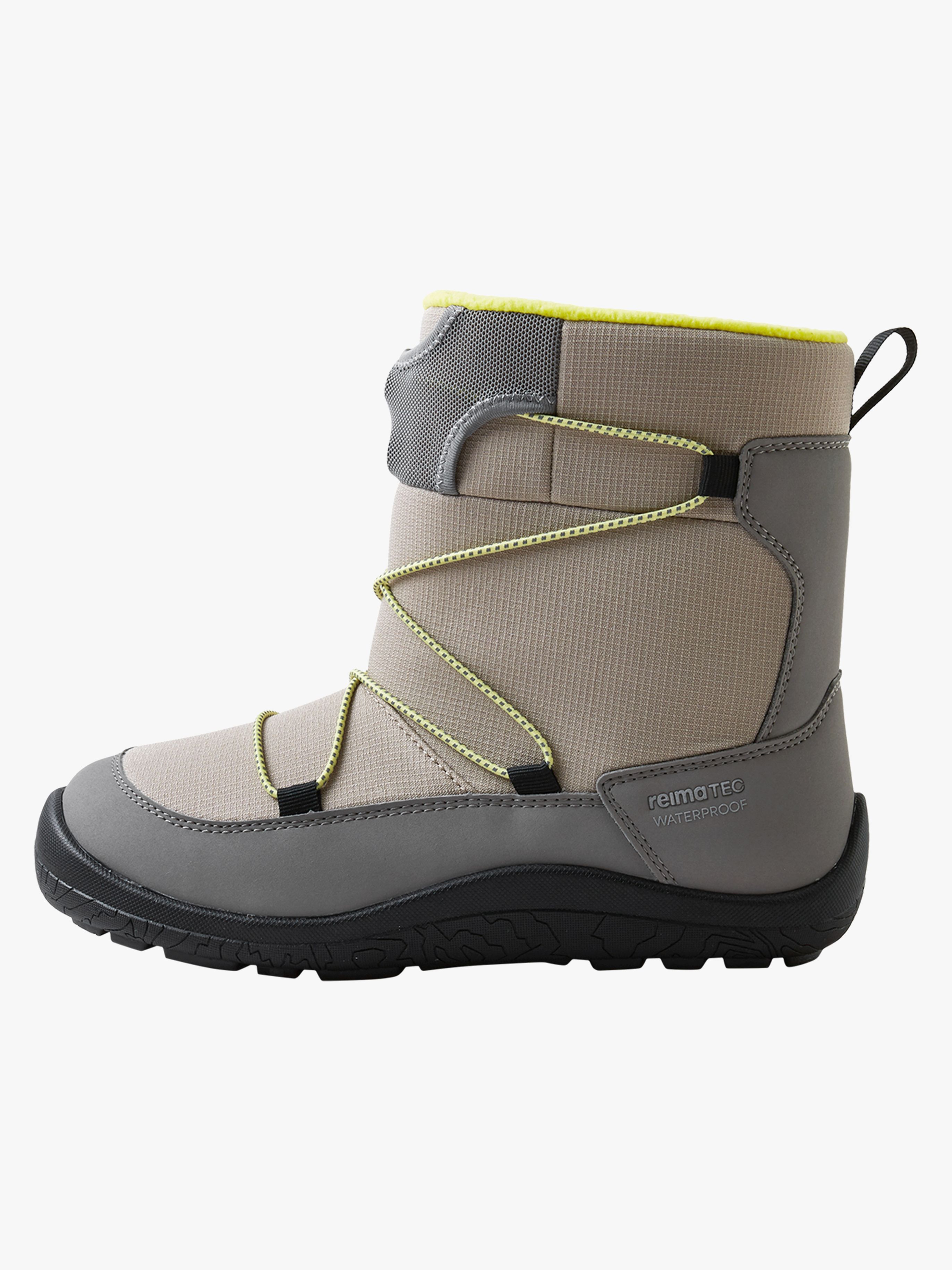 Reimatec Ensilumi Barefoot Jr Vinterkängor, Earthy Beige, 37