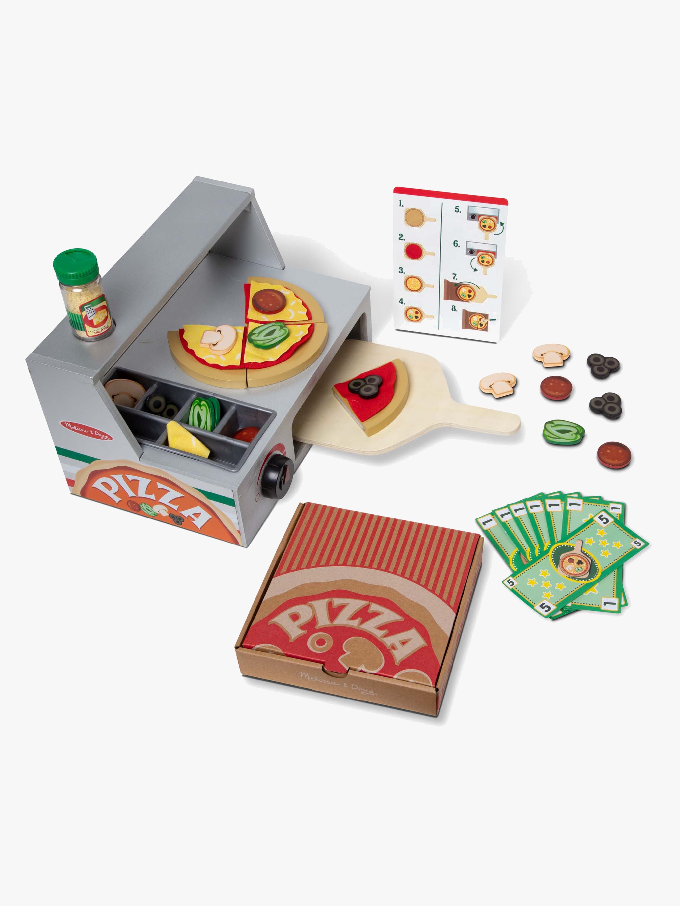 Melissa &  Doug Top &  Bake Pizzadisk Lekset