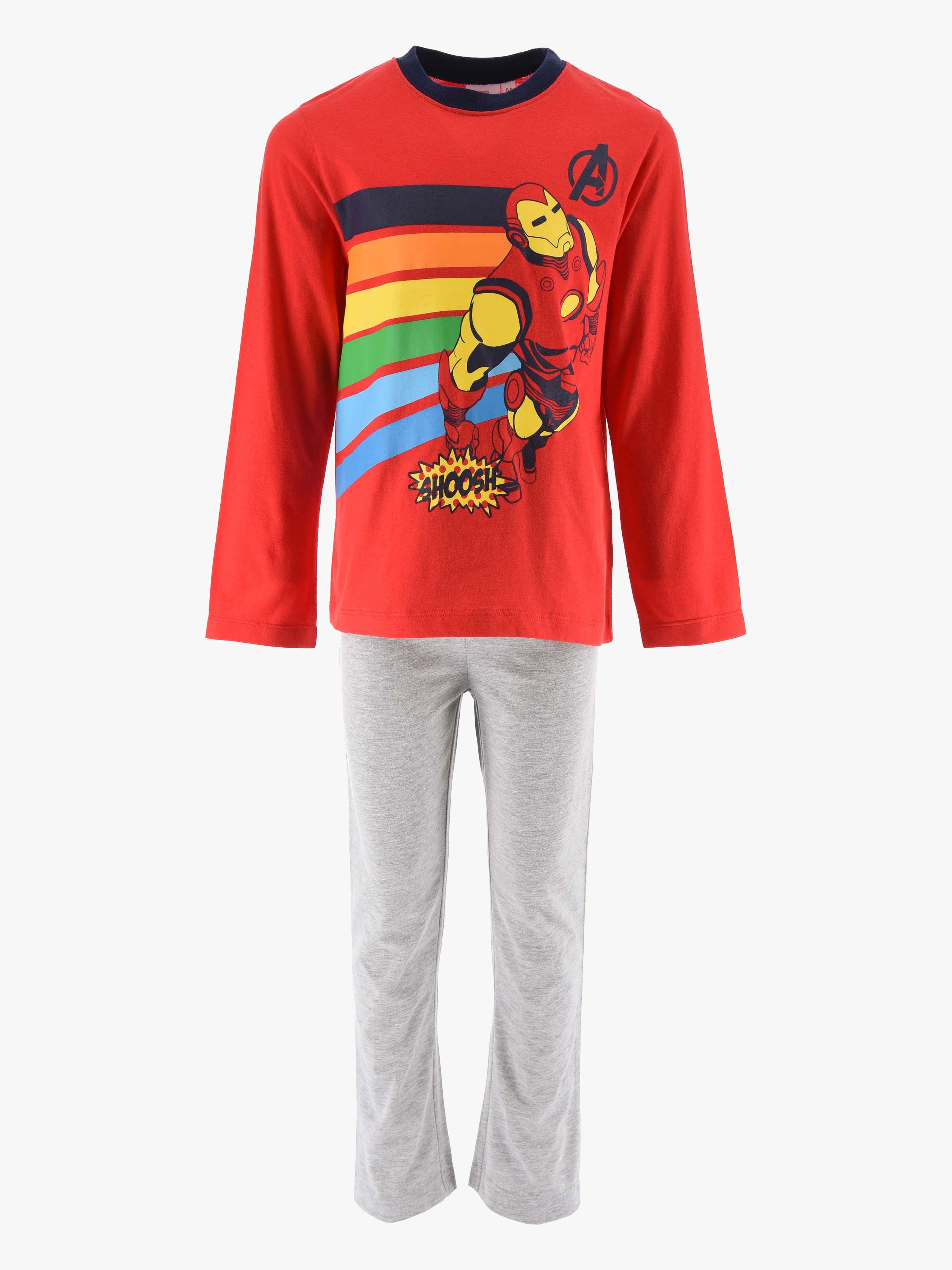Pyjama Enfant Marvel AVENGERS T-Shirt Et Pantalon Court D'Été En Coton