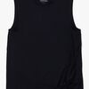 Hyperfied Jersey Knot Tank Top, Anthracite